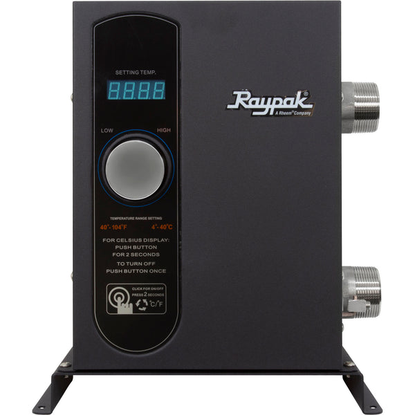 Digital Electric Heater, Raypak E3T, 1-1/2 mpt, 230v, 11kW (017122)