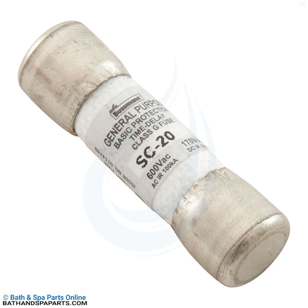 Buss SC Time Delay Fuse 20A 115v SC 20 Buss SC Time Delay Fuse 20A 115v SC 20