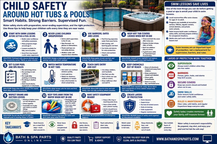 Child Safety Around Hot Tubs And Pools: What Every Parent Should Know