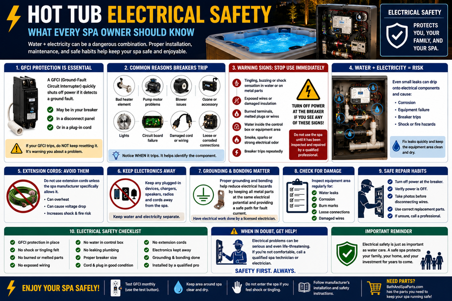 Hot Tub Electrical Safety: What Every Spa Owner Should Know