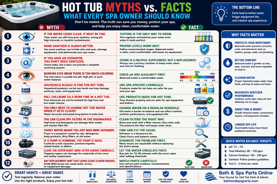 Hot Tub Myths Vs. Facts: What Spa Owners Need To Know