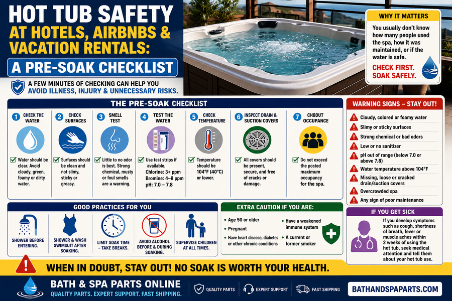 Hot Tub Safety At Hotels, Airbnbs & Vacation Rentals: A Pre-Soak Checklist