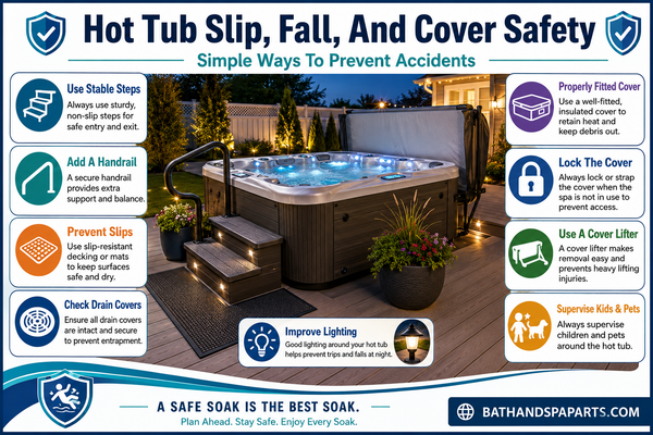 Hot Tub Slip, Fall, And Cover Safety: Simple Ways To Prevent Accidents