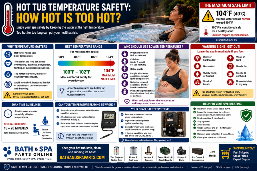 Hot Tub Temperature Safety: How Hot Is Too Hot?
