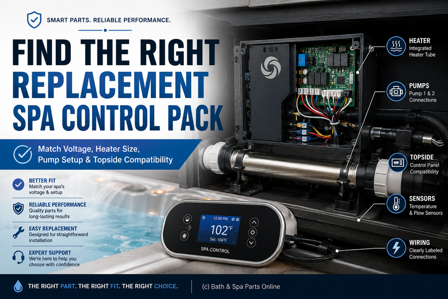 How To Find The Right Replacement Spa Control Pack For Your Hot Tub