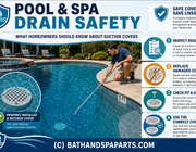 Pool & Spa Drain Safety: What Homeowners Should Know About Suction Covers