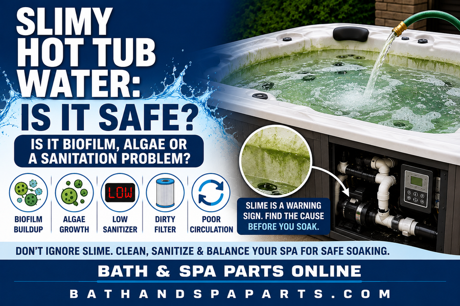 Slimy Hot Tub Water: Is It Biofilm, Algae Or A Sanitation Problem?