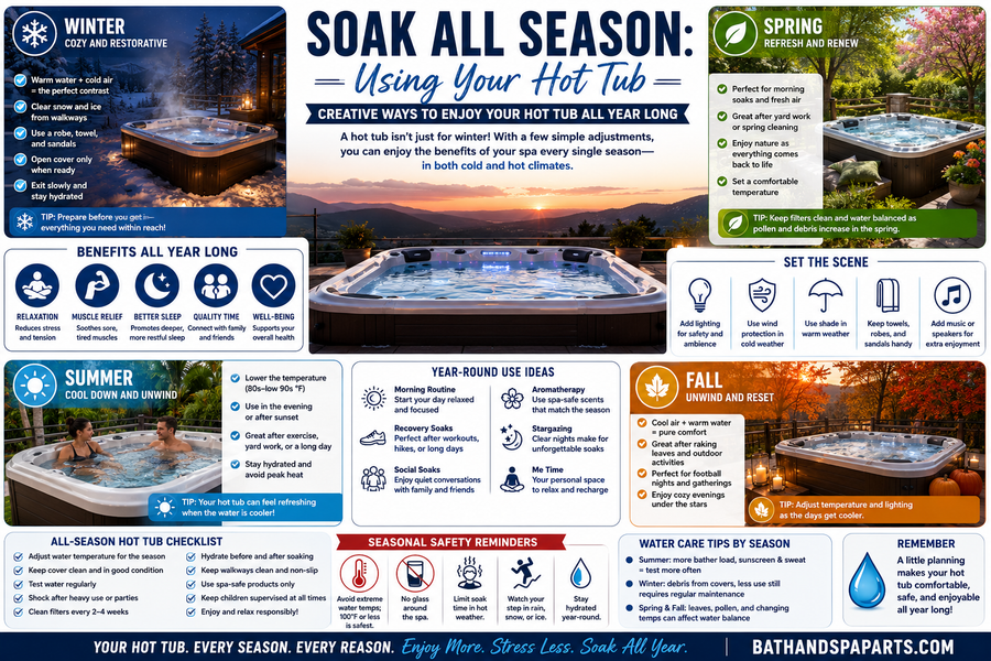 Soak All Season: Creative Ways To Use Your Hot Tub All Year Long