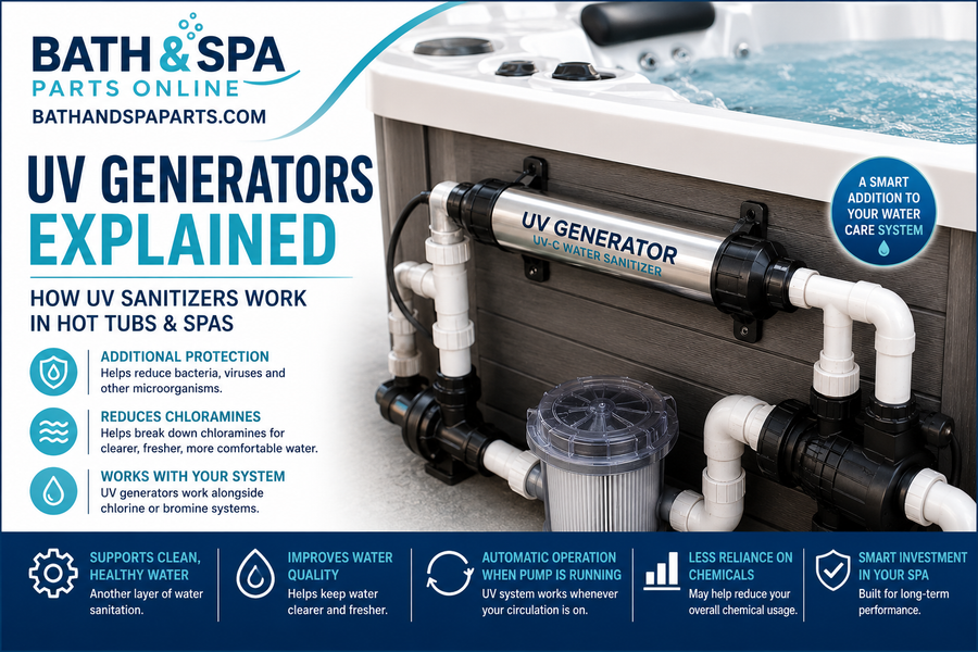 UV Pool & Spa Generators Explained: How UV Water Sanitizing Systems Work