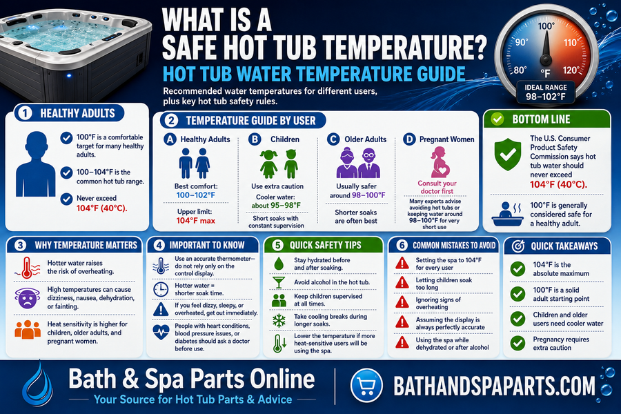 What Is A Safe Hot Tub Temperature? A Guide For Adults, Children & Families
