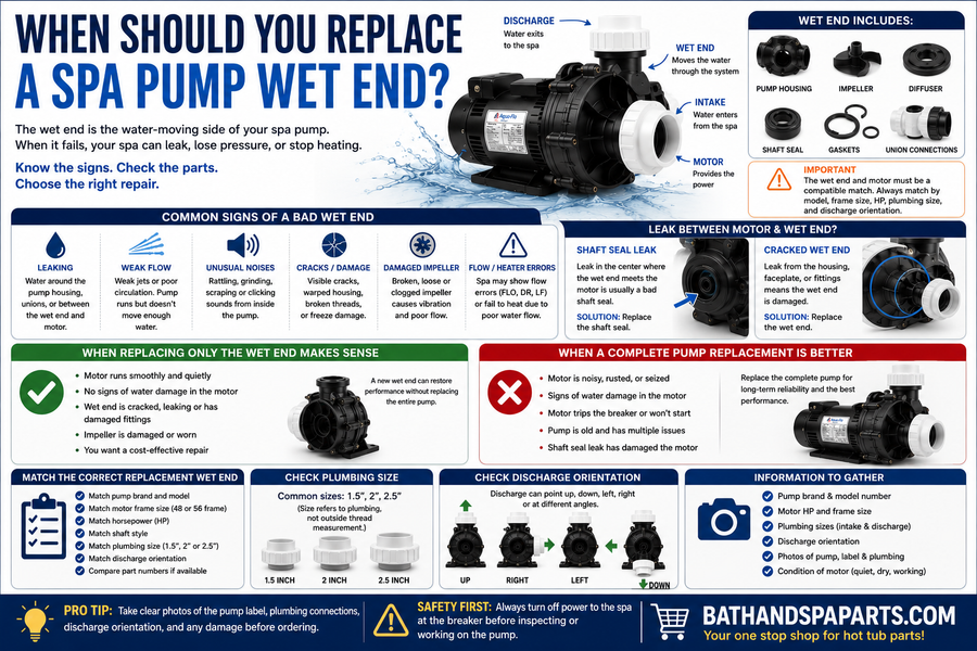When Should You Replace A Spa Pump Wet End?