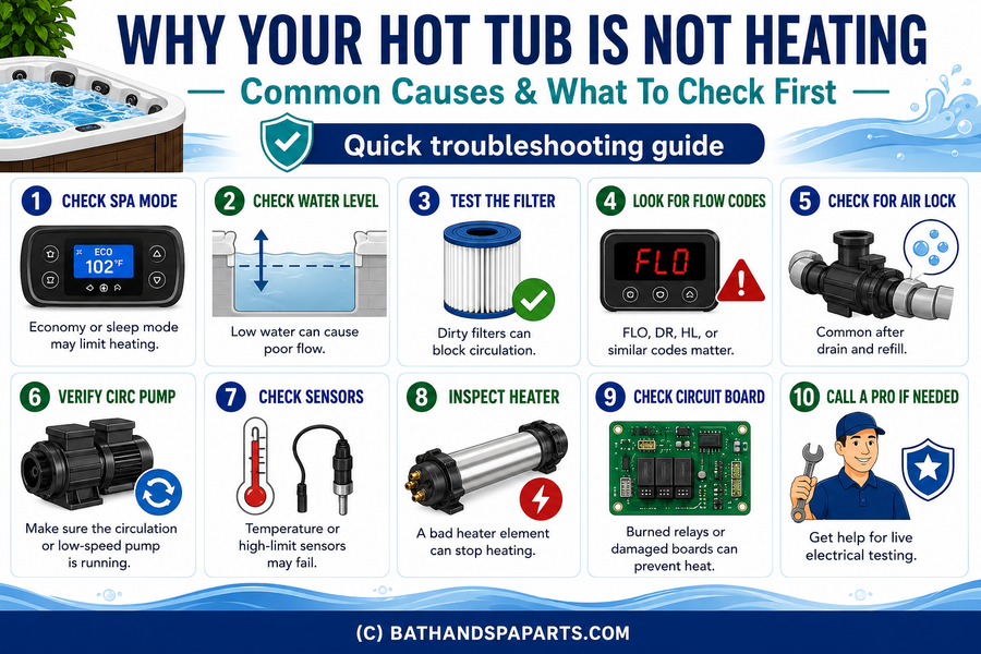 Why Your Hot Tub Is Not Heating: Common Causes And What To Check First