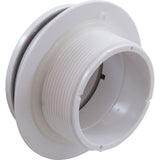 Wall Fitting, WW Poly Jet, Vinyl Liner, 2-5/8"hs, White