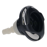 Waterway Poly Storm Jet Internal [3-5/8" FD] [Swirl] [Twin Roto] [Threaded] [Black/SS] (229-4041S)