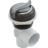 CMP Diverter Valve S Handle [2-1/16" hs] [1" Slip] [Gray/Silver] (25031-107-000)