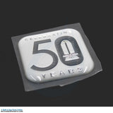 Jacuzzi 50-Year Anniversary Pillow Emblem [Silver] (2530-001)