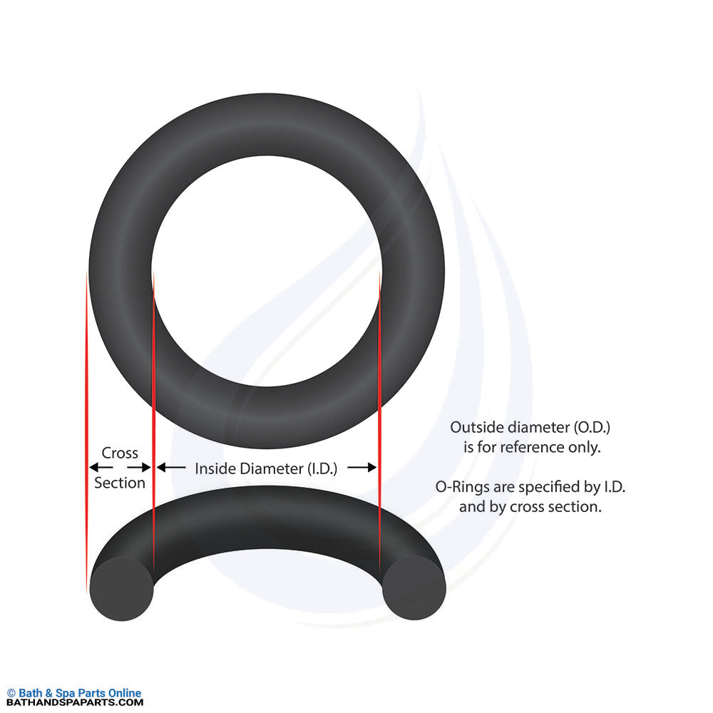 Jandy NeverLube Valve Lid O-Ring [2-1/2" – 3"] (R0465700)