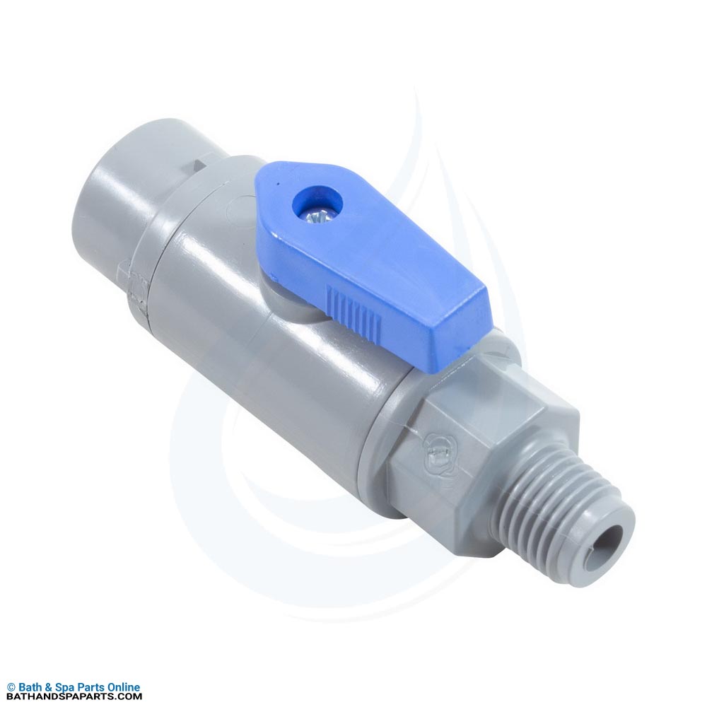 Rola-Chem 1/4" Tubing x 1/4" MPT Quick Connect Ball Valve (550054)