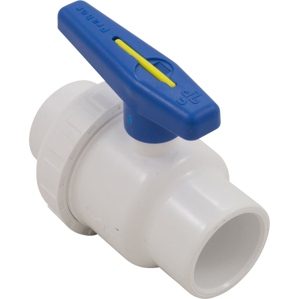 Ball Valve, Praher, 1-1/2" Slip Union Ball Valve (150-010)