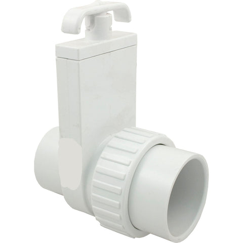 Magic Plastics UniBody Gate Valve [2-1/2" Union x 2-1/2" Spigot] [80psi] (0517-25)