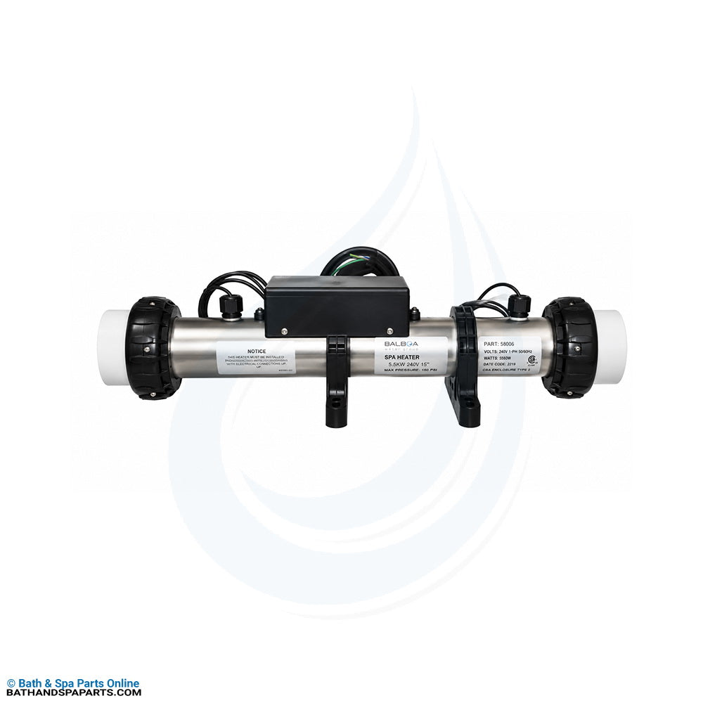 Balboa BP100 15" 4.0kW Flo-Thru Heater (26-G7413-K)