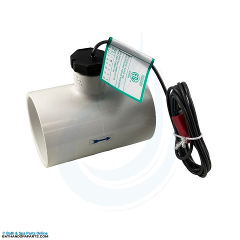 Jacuzzi J-400/J-1000 Flow Switch w/2" Tee & 5ft Cable (6560-651)