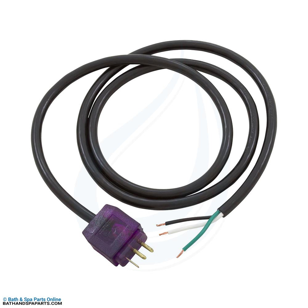 Hydro-Quip 48" Mini JJ Violet Blower Cord (30-0200-48C)