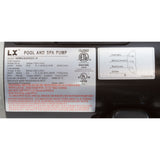 Lingxiao 2.0 HP [10.0A] [2S] LX Spa Pump (48WUA2002C-II)