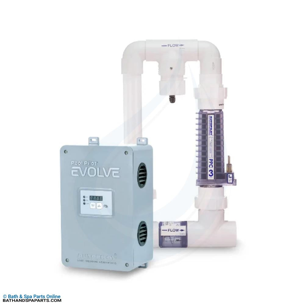 AquaCal Pool Pilot Evolve Salt Chlorine Generator [40K] [PPM3] (CPB0007A – 40K)