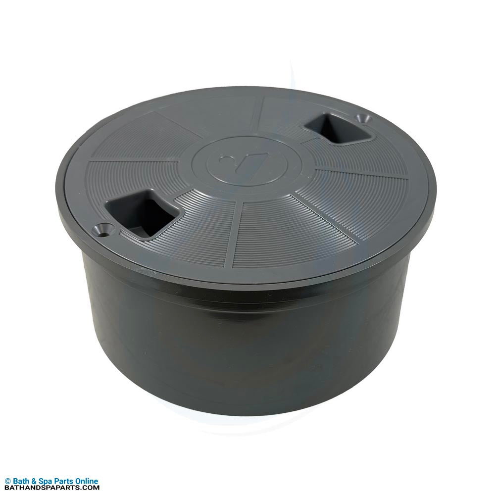 A & A Quik DekClor Deck Lid & Ring [Gray] (542516)