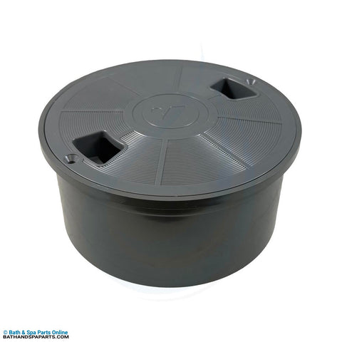 A & A Quik DekClor Deck Lid & Ring [Gray] (542516)