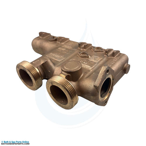 Raypak 206-407A Bronze ASME Inlet/Outlet Header [07/2020+] (018739F)