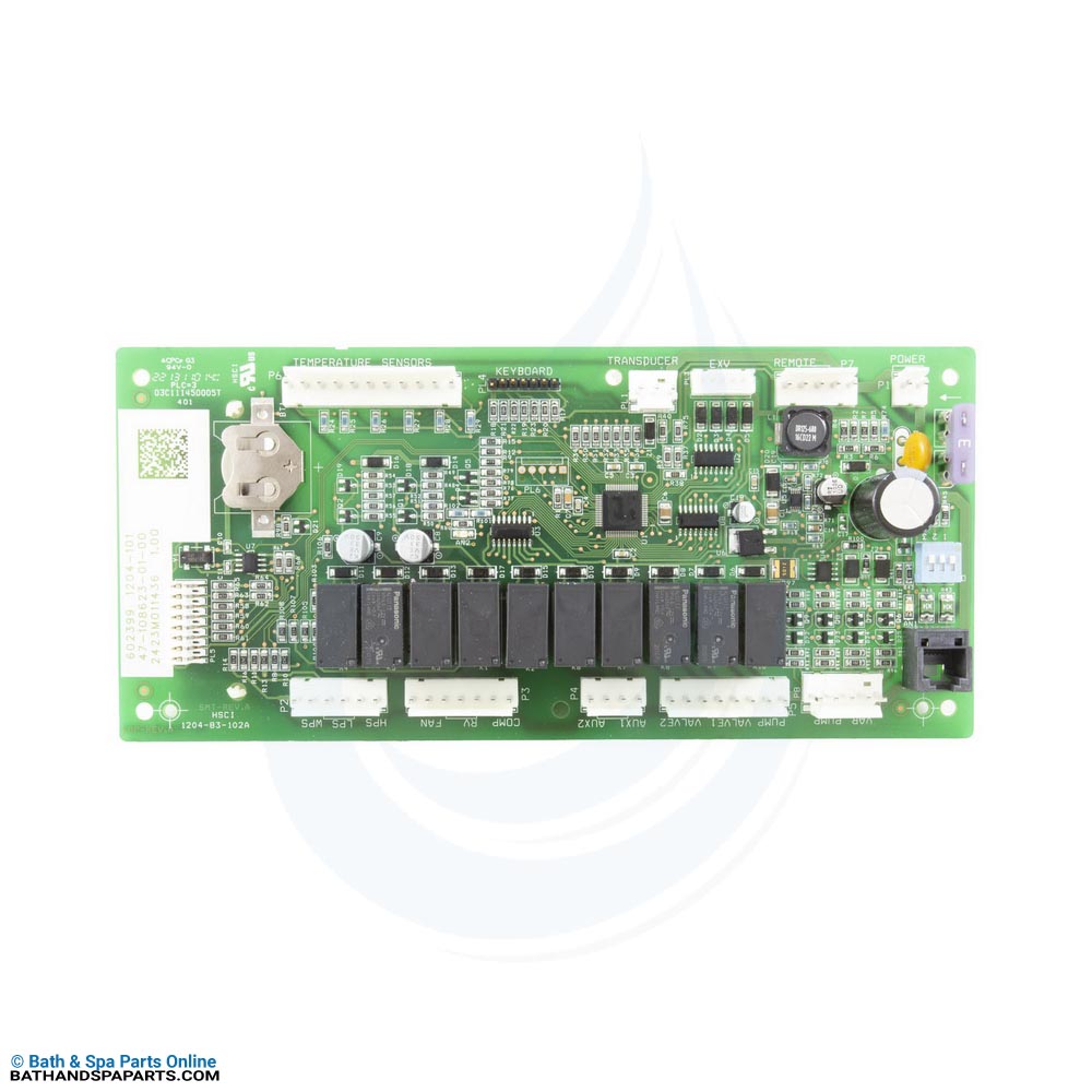 Raypak 5450/6450/8450 Digital Control Circuit Board (100-10000347)