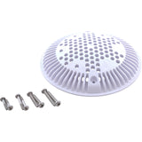 Hayward Anti Vortex Round Main Drain Grate [7-3/4" Dia] [White] (WGX1048E)