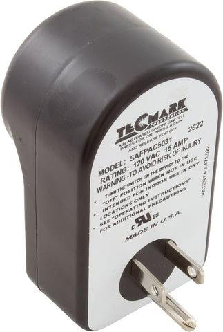 Tecmark Jetted Tub Control [Appliance Control] [120V] [On/Off] (SAFPAC5031)