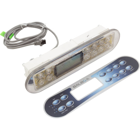 Balboa ML900 Topside Panel [4Jet/Bl/Fib 8-Pin Molex] (52654KIT)