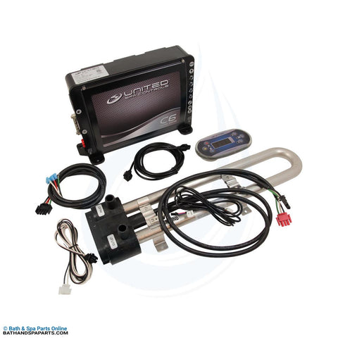 United Spas C5-L LowFlow Spa Control System [4kW, 2P, Aux, 115/230V] (CH11T8S)