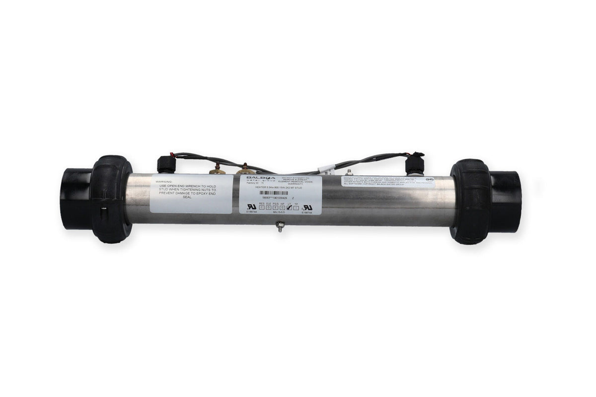 Heater, FloThru, BWG BP, 5.5kW, 230v, w/PnC, Titanium 58083