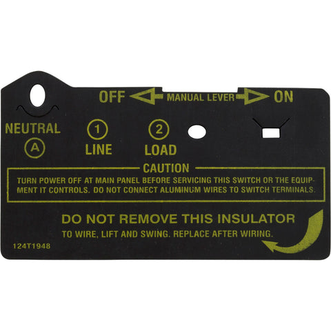 Intermatic Timer Insulator Protector [Short] (124T1948)