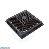 Waterway Drain Grate [9" x 9" w/ Frame Black 2008 VGB] (640-4791V)