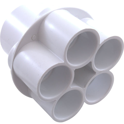 Waterway 5-Port Manifold [2" Slip x (5) 1" Socket] ()