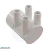 Waterway 4-Port Manifold [2" Slip x Dead End x (4) 3/4" Ribbed Barb] (672-7170) #2