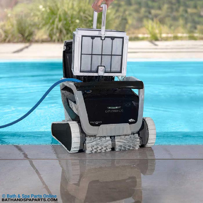 Maytronics Dolphin Explorer E70 Robotic Pool Cleaner (99996712XP)