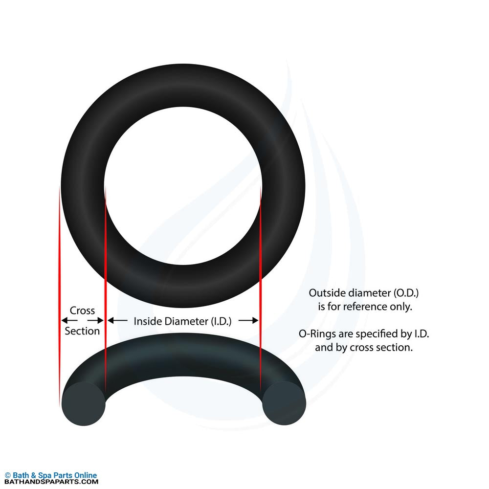 A & A Low Profile Valve Lid O-Ring (230046Z)