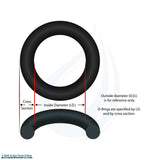 A & A Low Profile Valve Lid O-Ring (230046Z)