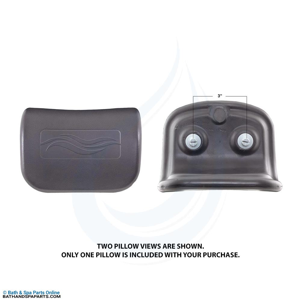 Cal Spa 2-Pin Spa Pillow [Graphite Gray] (ACC01401500NL)