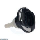 Waterway Poly Storm Jet Internal [3-5/8" FD] [Swirl] [Twin Roto] [Threaded] [Black/SS] (229-4041S)