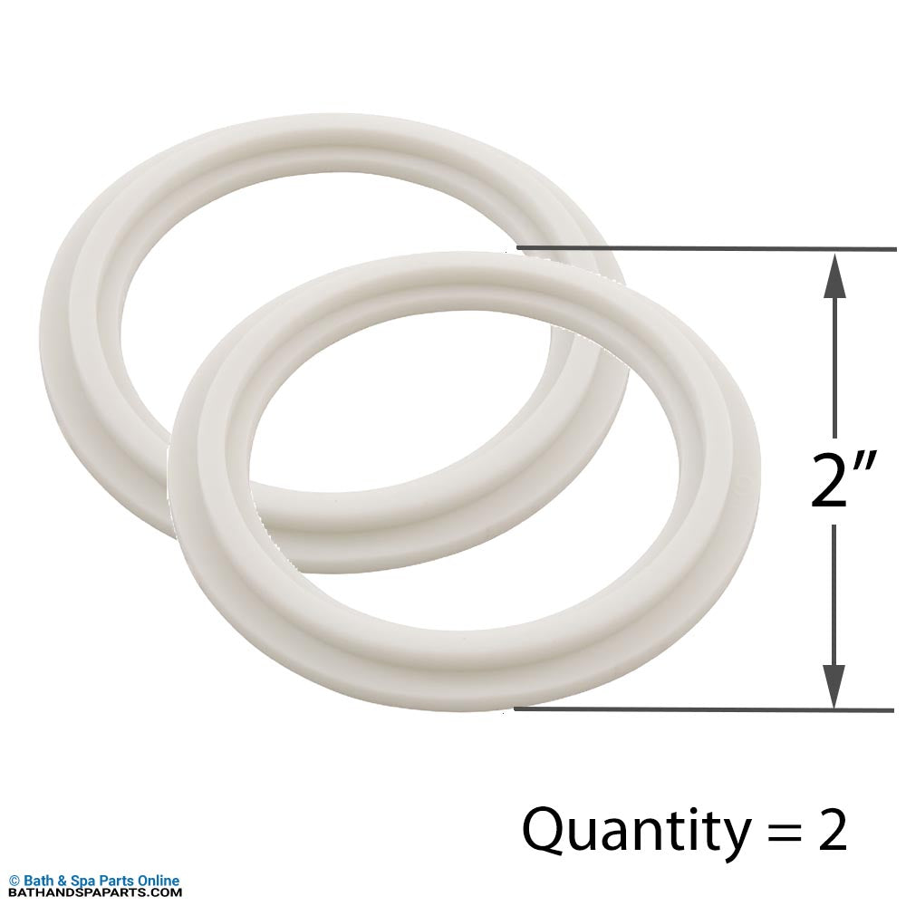 Balboa Style Silicone 2" Heater Gasket O-Ring [Qty-2] (21619-2)
