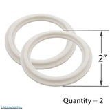 Balboa Style Silicone 2" Heater Gasket O-Ring [Qty-2] (21619-2)
