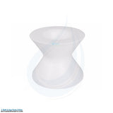 Ledge Lounger Signature White Ice Bin Side Table [Without Lids] (LL-SG-ST-22NL-W)